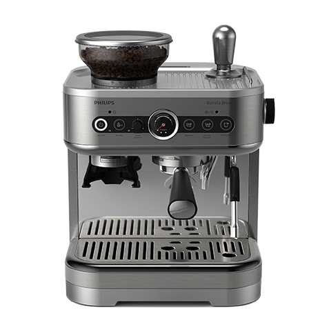 Enojna posoda za zrna Philips Barista Brew, srebrna